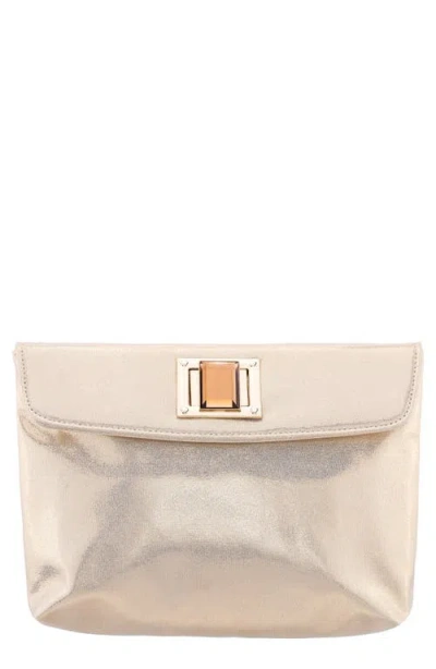 Nina Grayson Crystal Turnlock Clutch