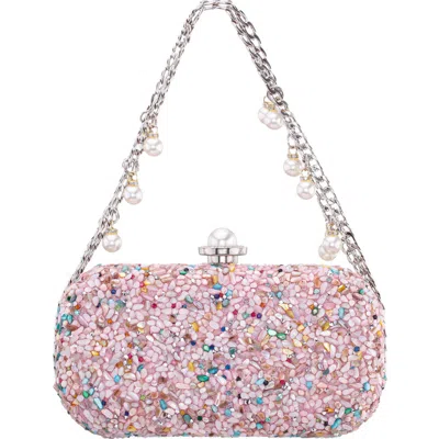 Nina Harmony Embellished Clutch In Multi