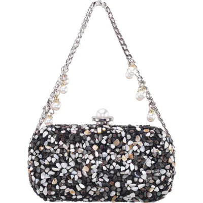 Nina Harmony Embellished Clutch In Multi