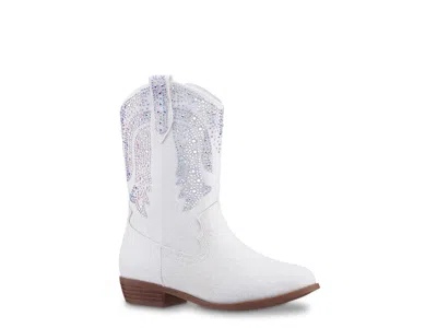 Nina Hawley Cowboy Boot Kids' In White