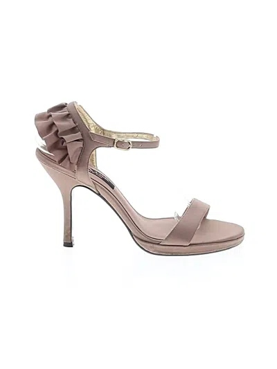 Pre-owned Nina Heels In Brown