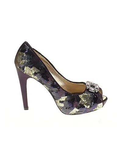 Pre-owned Nina Heels In Purple