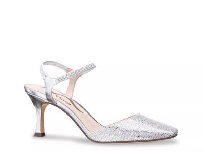Nina James Pump In Silver