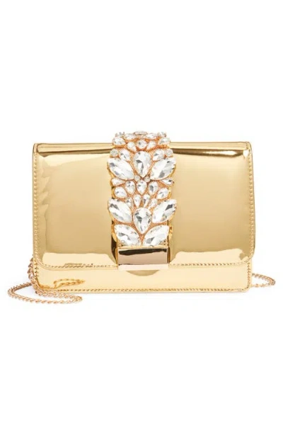 Nina Kaia Clutch In Gold