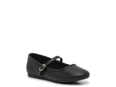 Nina Kammy Mary Jane Flat Kids' In Black