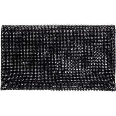 Nina Kaveri Crystal Clutch In Black