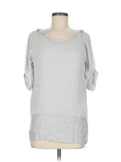 Pre-owned Nina Kendosa Paris 3/4 Sleeve T-shirt In Gray