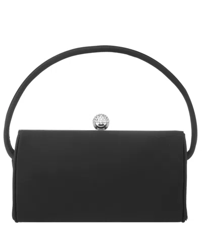 Nina Khalani Vintage Style Small Satchel Bag In Black