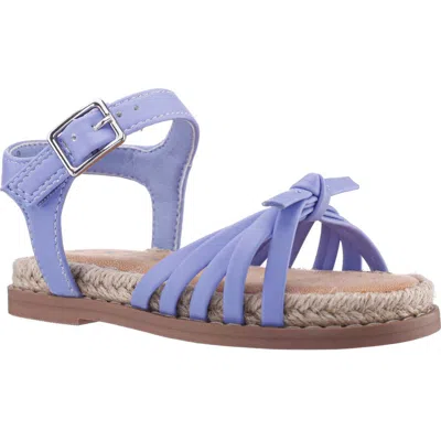 Nina Kids' Alisia Espadrille Ankle Strap Sandal In Purple