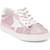 Nina Kids' Evon Athletic Low Sneaker In Pink