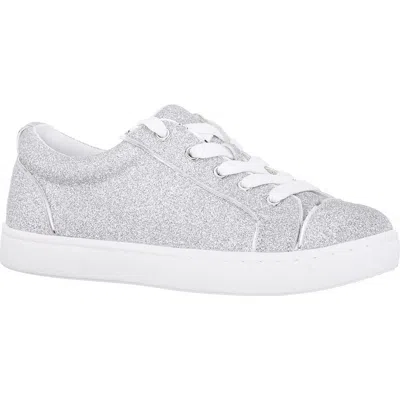 Nina Kids' Glitter Sneaker In Gray