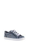Nina Kids' Glitter Sneaker In Navy Glitter