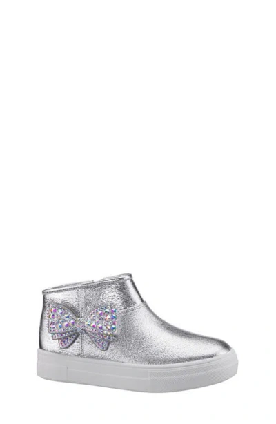 Nina Kids' Gwenny Sneaker In Silver