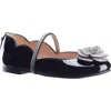 Nina Kids' Izzy Mary Jane Flat In Black