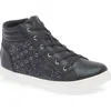 Nina Kids' Michaela High Top Sneaker In Black