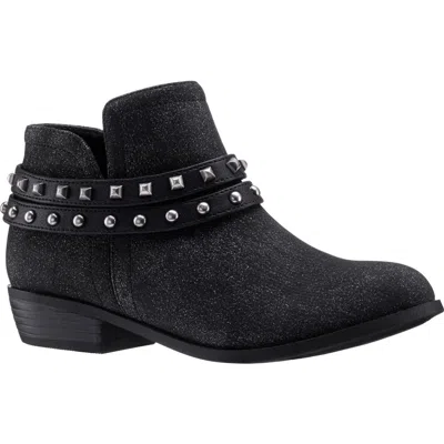 Nina Kids' Nicolena Studded Bootie In Black