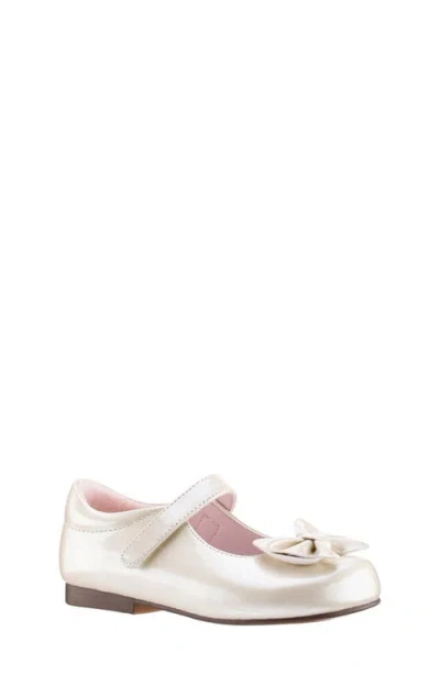 Nina Kids' Posey Mary Jane Flat In White