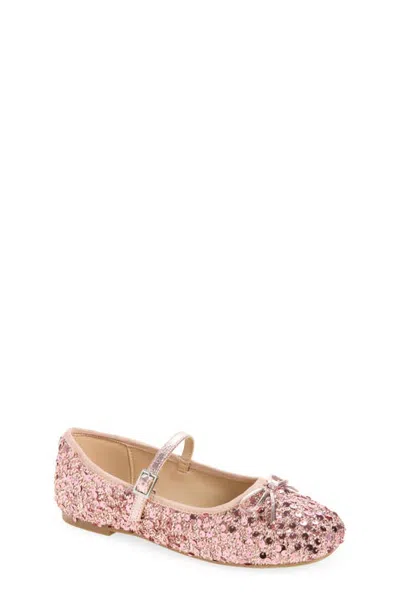 Nina Kids' Sparklin Mary Jane Flat In Multi