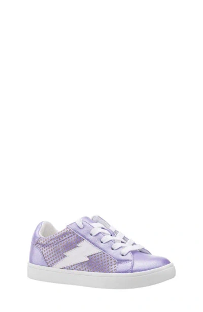 Nina Kids' Thunderbolt Sneaker In Light Purple