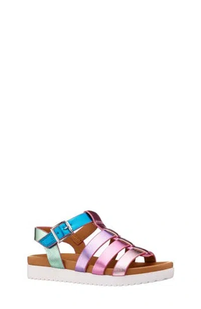 Nina Kids' Wrenlee Sandal In Pastel Multi