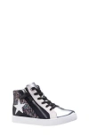 Nina Kids' Yuti High Top Sneaker In Multi Glitter