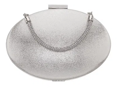 Nina Kimmy Clutch In Silver