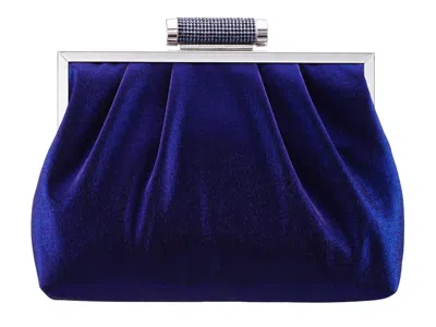 Nina Knox Clutch In Blue