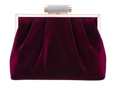 Nina Knox Clutch In Red