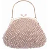Nina Kym Top Handle Bag In Sand