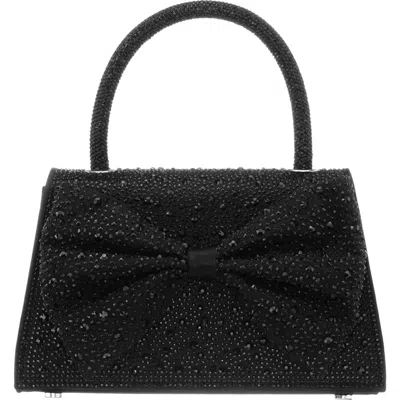 Nina Legacy Top Handle Clutch In Black