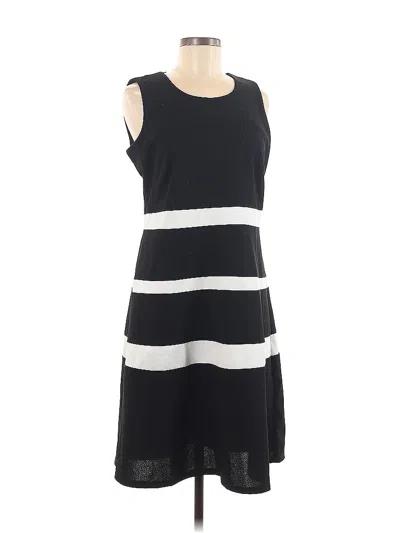 Pre-owned Nina Leonard Casual Dress In Black