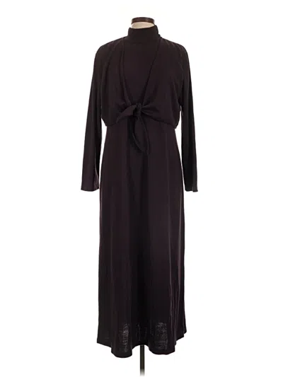 Pre-owned Nina Leonard Casual Dress In Black