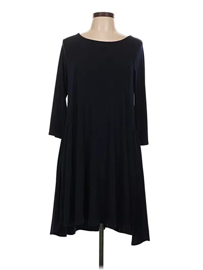 Pre-owned Nina Leonard Casual Dress In Black
