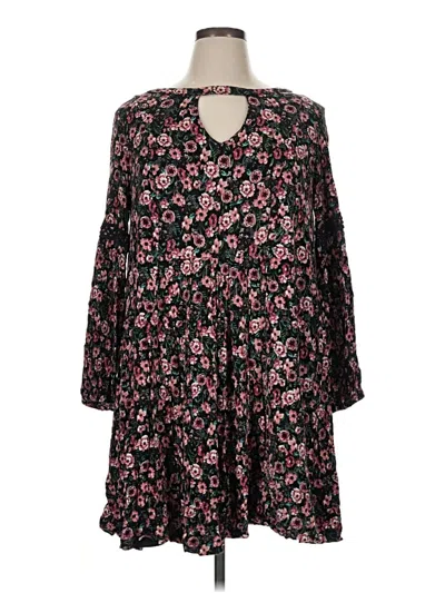 Pre-owned Nina Leonard Casual Dress In Black