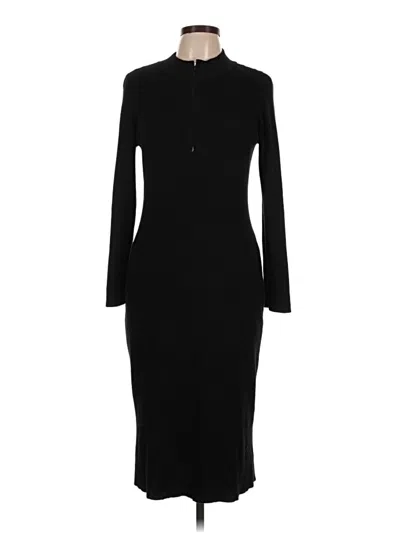Pre-owned Nina Leonard Casual Dress In Black