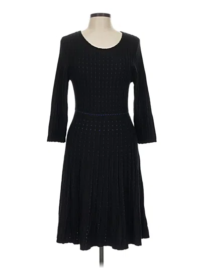 Pre-owned Nina Leonard Casual Dress In Black
