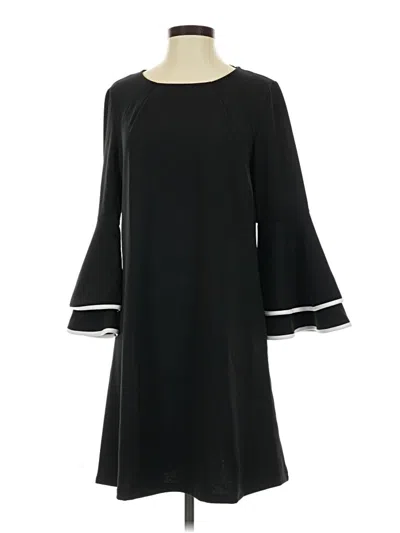Pre-owned Nina Leonard Casual Dress In Black