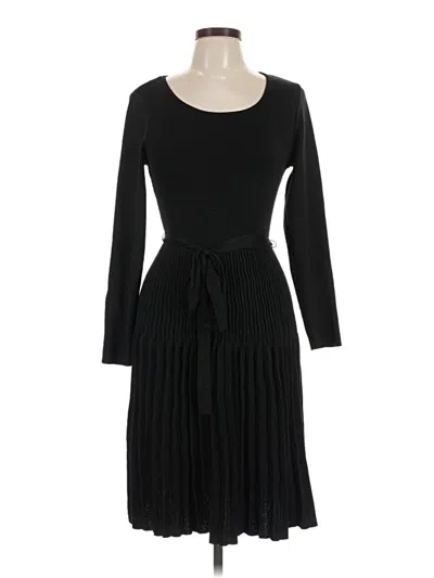Pre-owned Nina Leonard Casual Dress In Black