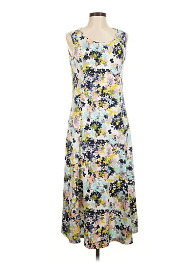 Pre-owned Nina Leonard Casual Dress In Blue