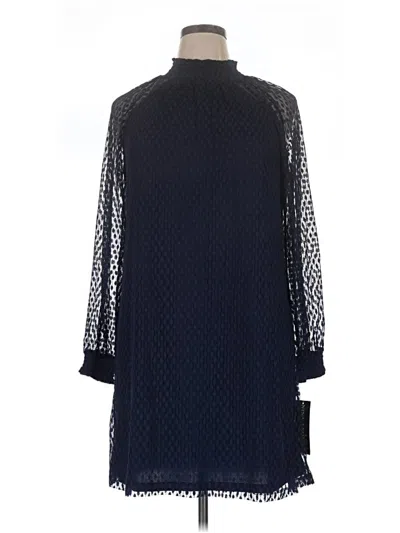 Pre-owned Nina Leonard Casual Dress In Blue