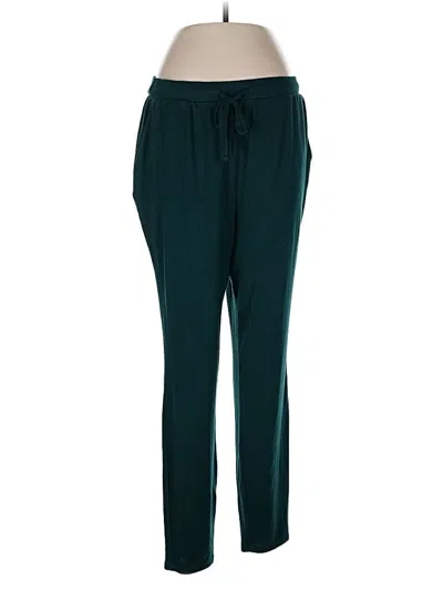 Pre-owned Nina Leonard Casual Pants In Teal