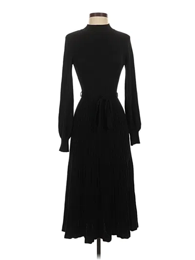 Pre-owned Nina Leonard Cocktail Dress In Black