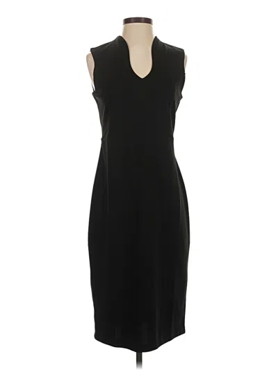Pre-owned Nina Leonard Cocktail Dress In Black