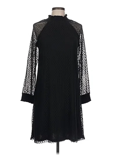 Pre-owned Nina Leonard Cocktail Dress In Black