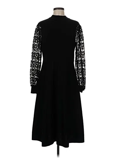 Pre-owned Nina Leonard Cocktail Dress In Black