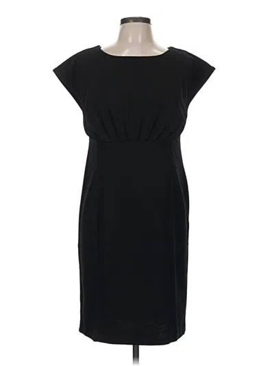 Pre-owned Nina Leonard Cocktail Dress In Black