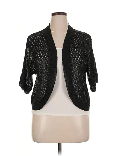 Pre-owned Nina Leonard Kimono In Black