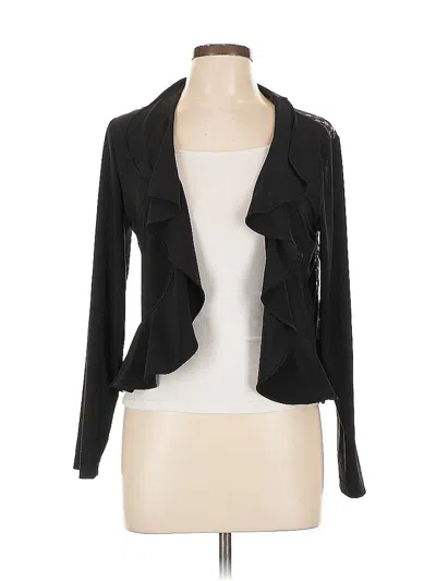 Pre-owned Nina Leonard Kimono In Black