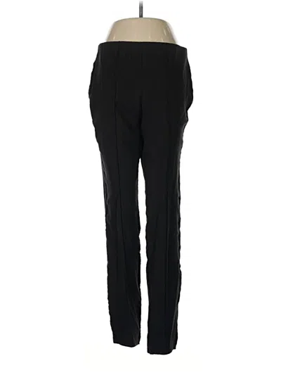 Pre-owned Nina Leonard Track Pants In Black
