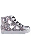Nina Big Girls Glitter High Top Sneakers In Multi